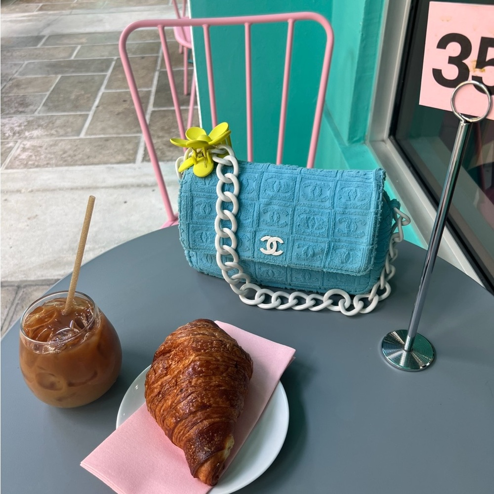 Vintage Chanel 2002 Terry Flap Bag